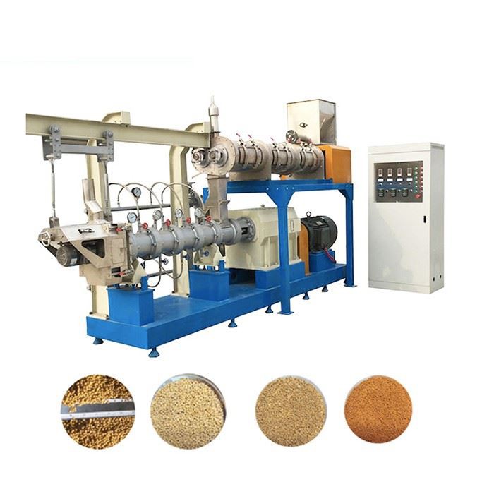 Fish Feed Pellet Making Extruder Machine