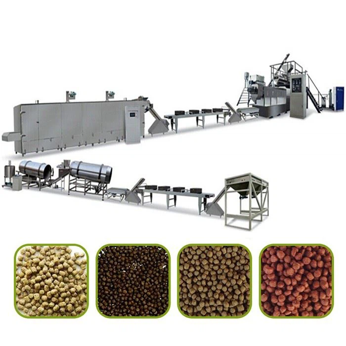 Fish Feed Pellet Production Extruder Machine